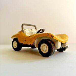 Tonka Metal Dune Buggy Car Yellow Black Diecast Vintage Made In USA 70s